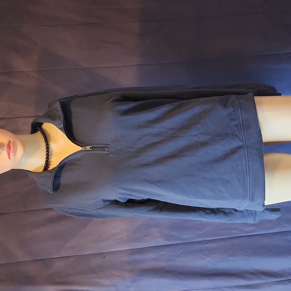 Amazon Essentials ☆ 1/4 zip pullover shirt ☆ XS Dark Blue ☆ Long Sleeve NWT ☆